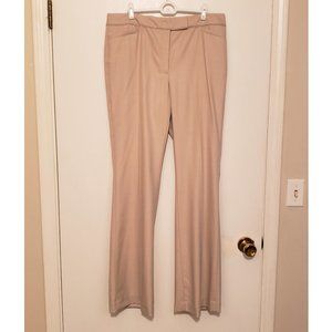 White House Black Market Slim Flare Khaki Pants